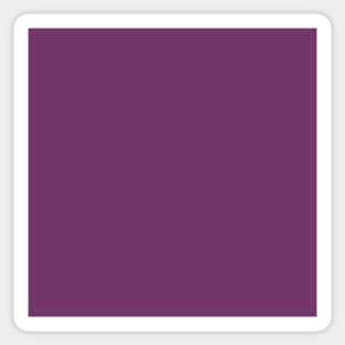 preppy abstract solid color  lilac lavender purple Sticker